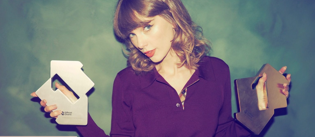 Taylor Swift alcança o topo da parada do Reino Unido pela oitava vez e acumula recordes